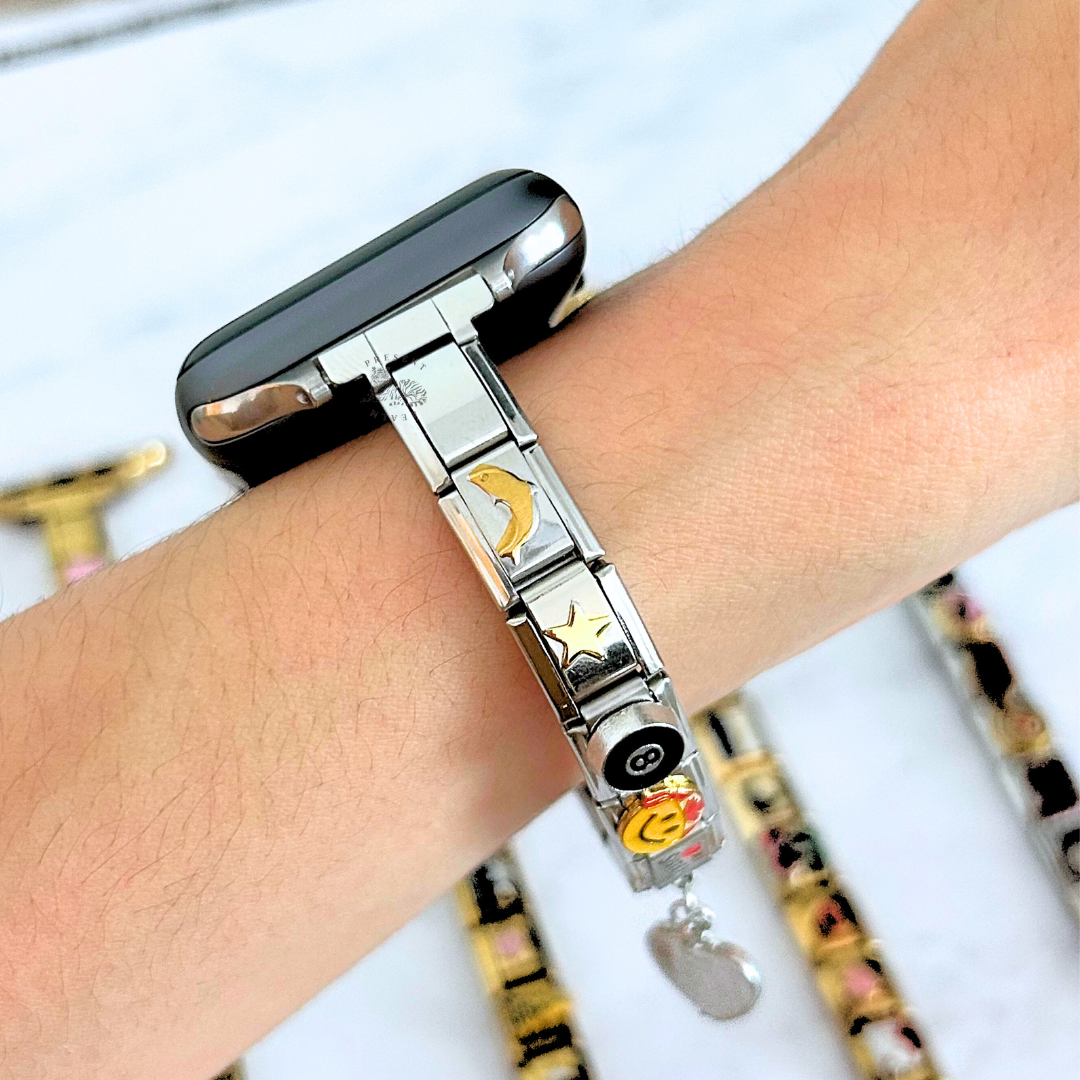 Italian Charm Smartwatch Band (Compatible with Apple Watch)