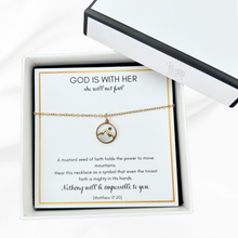 Load image into Gallery viewer, Present Realm Faith Mustard Seed Necklace for Women | S925 Silver/Gold Plated
