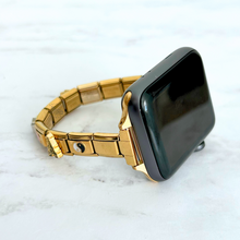 Load image into Gallery viewer, Gold Italian Charm Band (Compatible with Apple Watch)