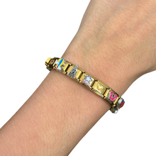 Load image into Gallery viewer, Present Realm Full Traveler Style Italian Charm Bracelet Gold Color