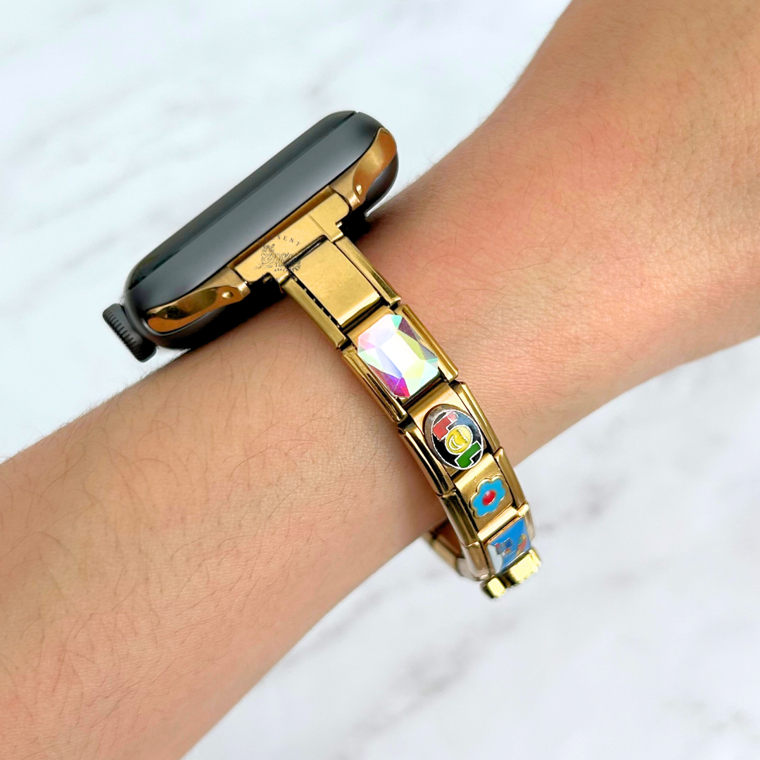 Italian Charm Smartwatch Band (Compatible with Apple Watch)