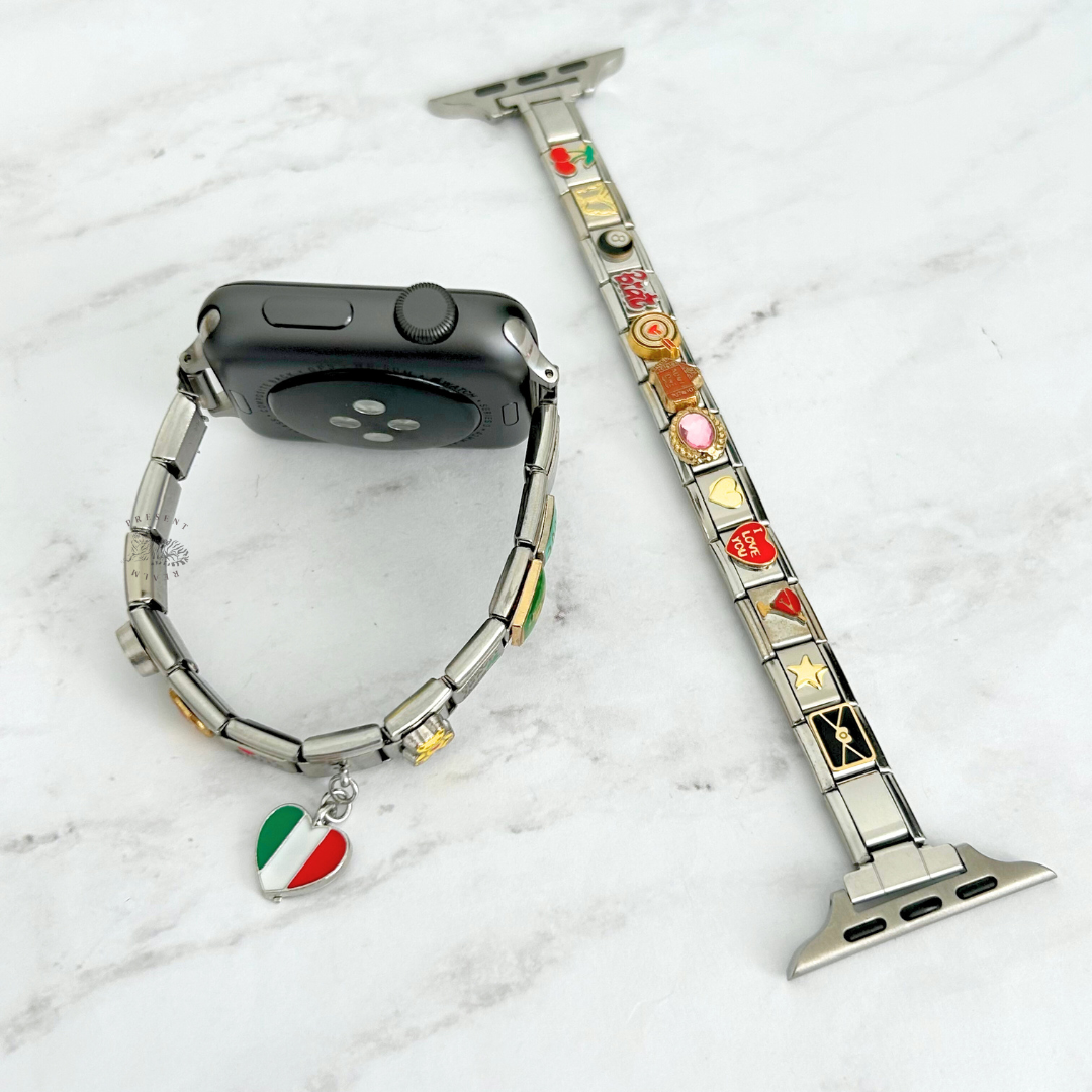 Italian Charm Smartwatch Band (Compatible with Apple Watch)