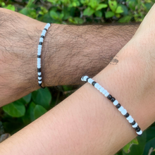 Load image into Gallery viewer, Morse Code Bracelets: Long Distance Relationship Set