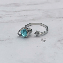 Load image into Gallery viewer, Blue Planet Fidget Ring