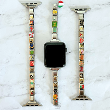 Load image into Gallery viewer, Silver Italian Charm Band (Compatible with Apple Watch)