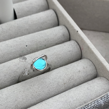 Load image into Gallery viewer, Blue Planet Fidget Ring