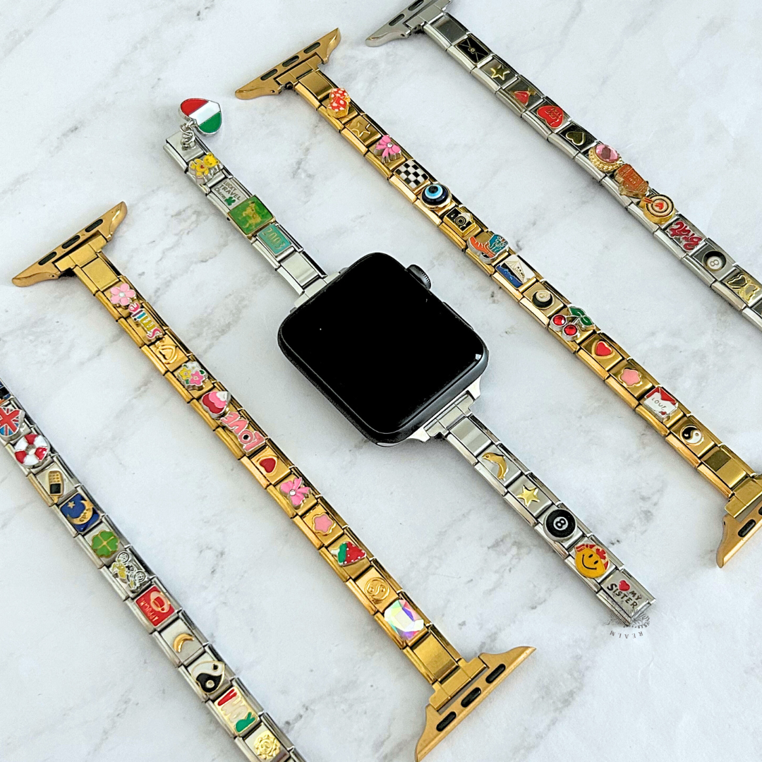 Italian Charm Smartwatch Band (Compatible with Apple Watch)