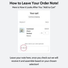 Load image into Gallery viewer, Customized Charm Necklace