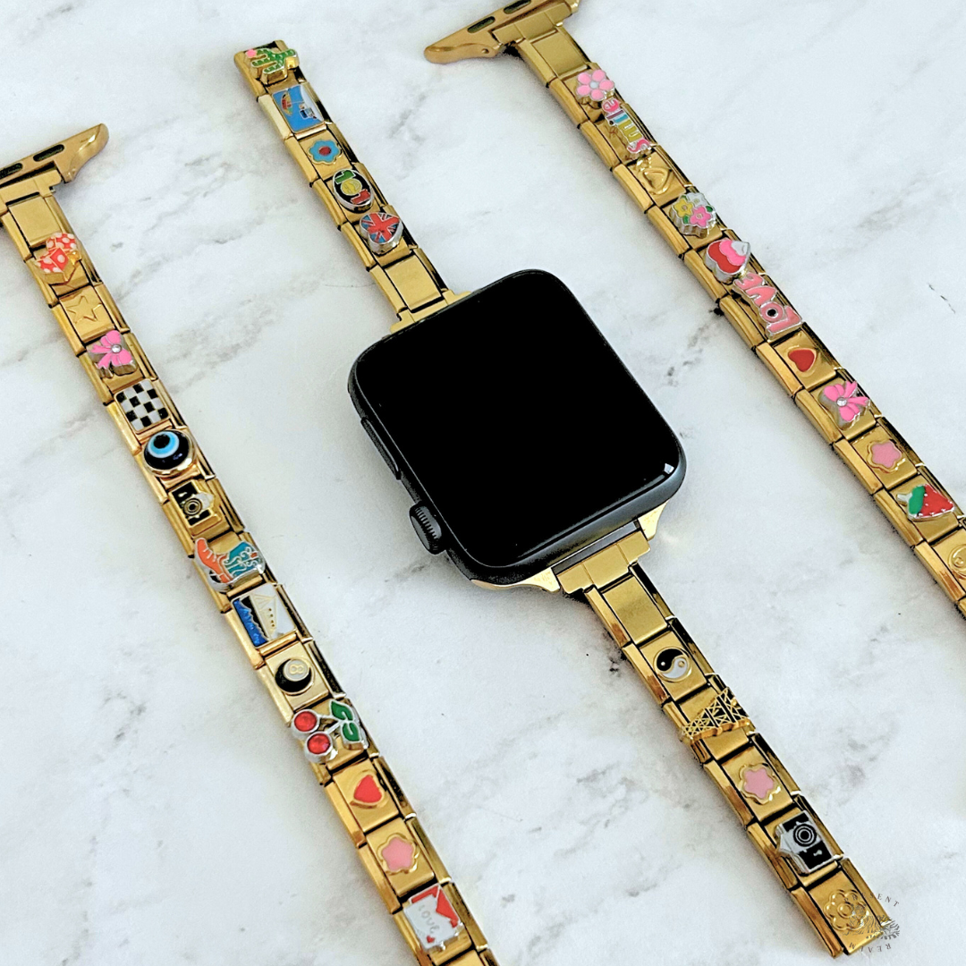 Italian Charm Smartwatch Band (Compatible with Apple Watch)