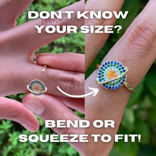 Load image into Gallery viewer, Rainbow Planet Fidget Ring
