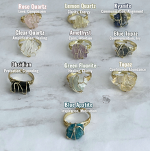 Load image into Gallery viewer, Crystal Rings