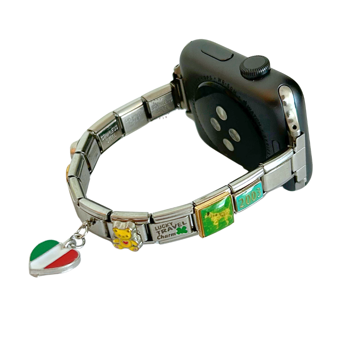 Italian Charm Smartwatch Band (Compatible with Apple Watch)