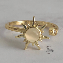 Load image into Gallery viewer, Golden Sun Fidget Ring