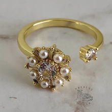 Load image into Gallery viewer, Faux Pearl Fidget Ring