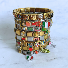 Load image into Gallery viewer, Italian Charm Bracelet Themed and Sized
