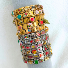 Load image into Gallery viewer, Italian Charm Bracelet Themed and Sized
