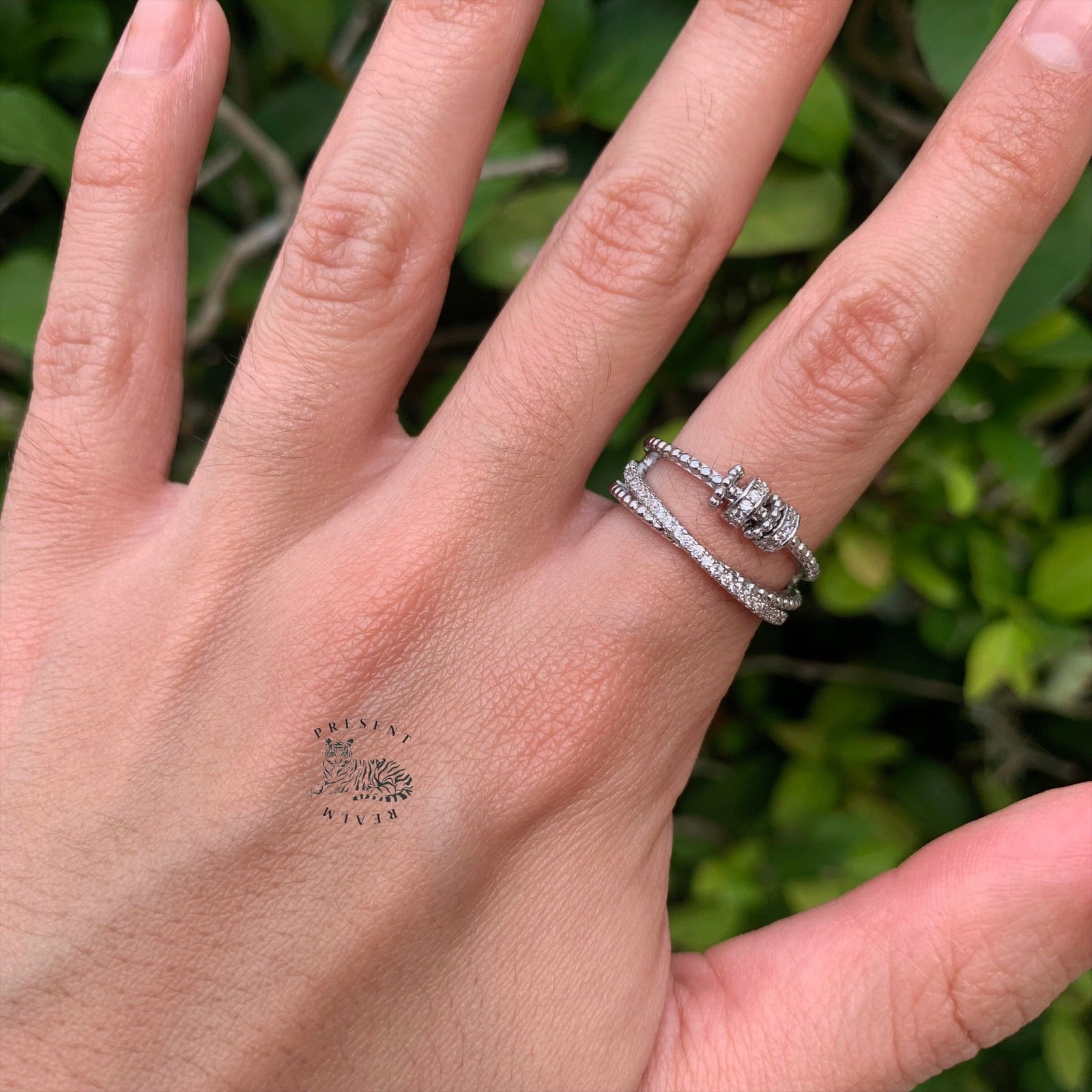 Fidget Ring | Fidget Ring for Women, Spinner Ring, Adjustable Ring ...